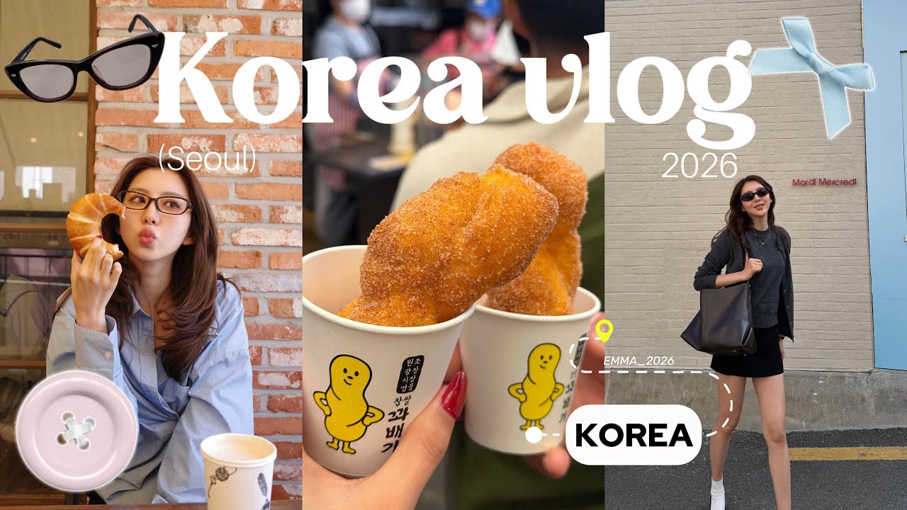 【Vlog】韓国まったり観光🇰🇷購入品紹介👡🧳🎀