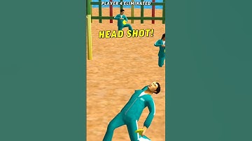 k sniper challenge game 3d Squid | #squidgame #viral #ytshorts.