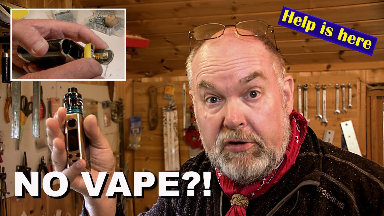 [ENG] NO VAPE? REPAIR BAD BATTERY CONNECTIONS!