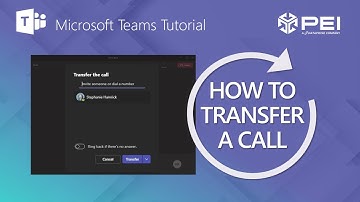 UPDATED: Microsoft Teams | PEI - Transfer a Call