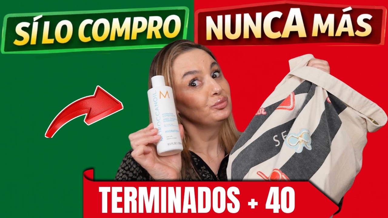 Productos terminados +40: hay uno que no recomiendo
