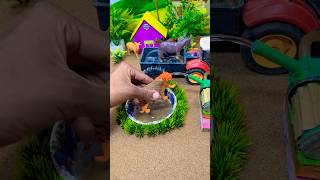 DIY tractor video mini hand pump Science project #trector #youtubeshorts #viral #handpump #123