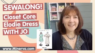 Minerva Dressmaking Sewalong Closet Core Elodie Wrap Dress