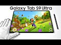 Samsung Galaxy Tab S9 Ultra - Best Android Tablet? (Minecraft, PUBG, Genshin Impact)