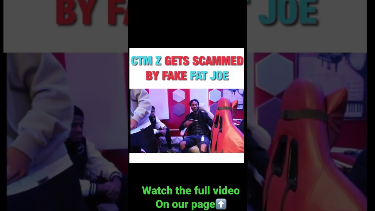 CTM Z GETS SCAMMED BY SOMEONE PRETENDING TO BE FAT JOE’S MANAGEMENT. 