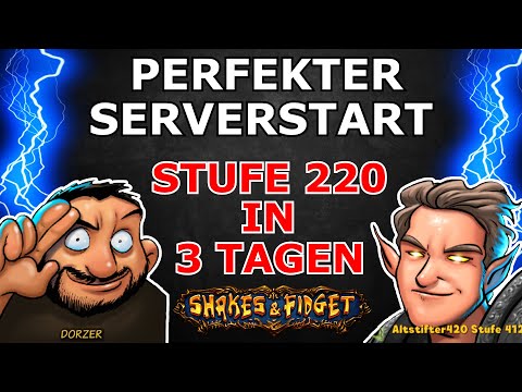 Shakes and Fidget - Wie du Stufe 220 in 2-3 Tagen schaffst! #395 SFGame