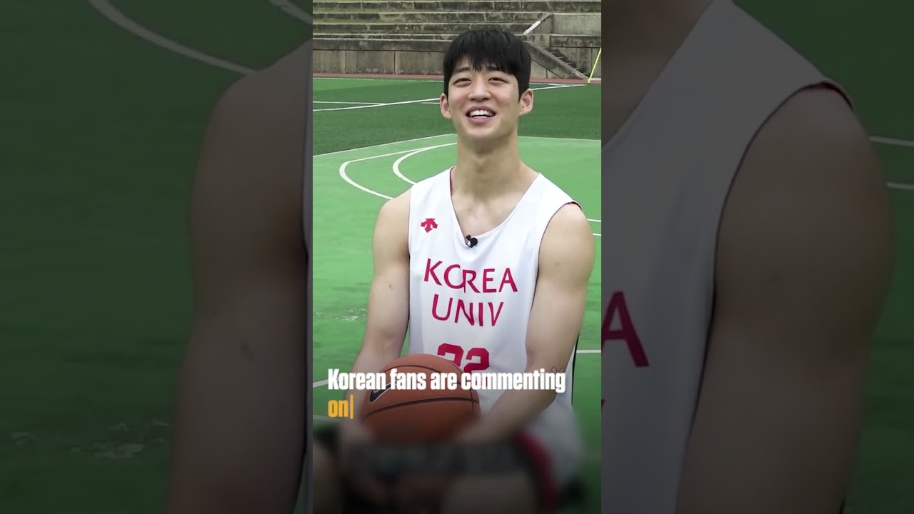Корейский баскетболист Ё Джун Сок ростом 6 футов 8 дюймов покоряет сердца и ломает лодыжки!