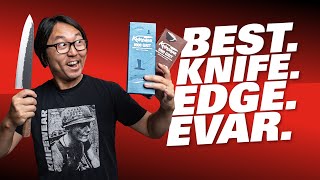 Knife Sharpening Cheat Code!? Differential Grit Sharpening like Takayuki Shibata