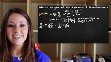 Maclaurin series radius of convergence (KristaKingMath)