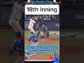 18th inning World Series history Walk off home run #mlblb #worldseries #losangeles #mlbshorts #mlb