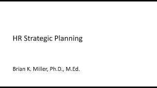 HR Strategic Planning