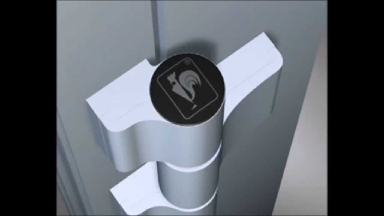 HUECK Lava Aufsatztürbänder für Brandschutztüren