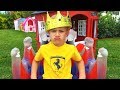 Roma wants to be King! Funny children's story