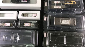 SFP QSFP Transceiver пластиковая коробка упаковка ( www.sfppack.com )