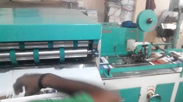 Automatic Programmable Stitching  Folding Machine contact  9417443785