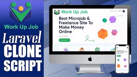 Work Up Job Clone Laravel PHP Script। Work Up Job Script। Microjob Website Create। Workupjob Script