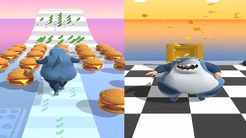 FAT 2 FIT 🍔🌭 - NEW SKIN All Levels Gameplay Android iOS