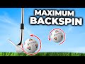 Its impossible to create backspin with your wedges if you dont do this