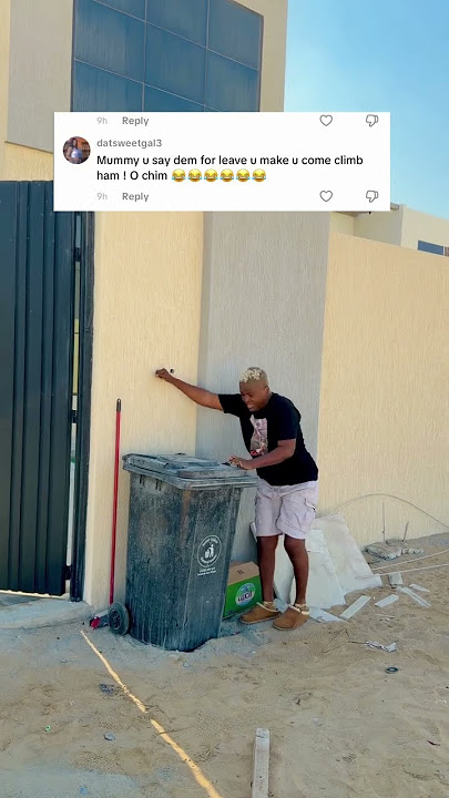 What is an ordinary fence that I can’t clímb kwanu? Una dey use me play sha. 😅