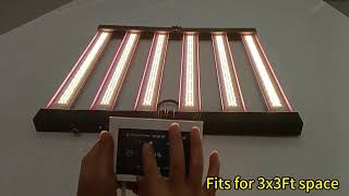 320W LED Grow Light: Upgraded Power in a Compact Series for Greenhouse & Flower Boosting 🌸