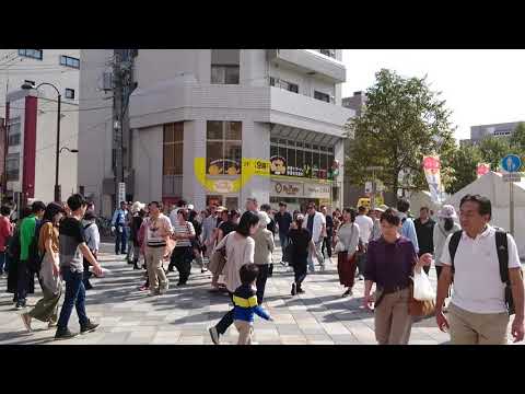 【北の恵み　食べマルシェ2018】６条通の様子