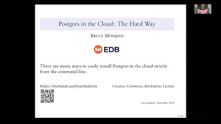 Bruce Momjian  - Postgres In The Cloud The Hard Way (PGDay Israel 2020)