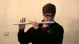 Ben Jaber plays the reel "Spike Island Lasses" on a Tipple PVC Flute
