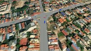 A simulation of  signalized intersection using VISSIM