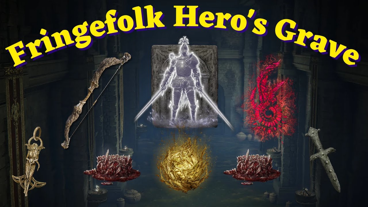 ELDEN RING Fringefolk Hero's Grave Guide All Loot (How to get Banished