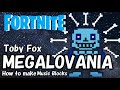 #4★ FORTNITE★「 MegalovaniaショートVer 」 音ブロック作り方
