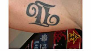 Zodiac Sign Ambigram Tattoos