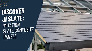 The new slate roof is here, meet JI Slate Insulated Panels