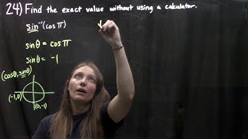 6.3 Inverse Trigonometric Functions #24