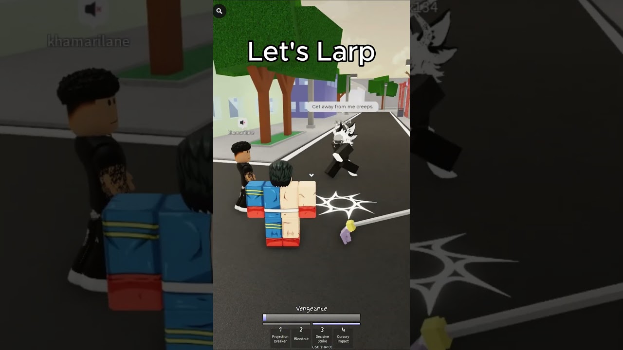 Let's Larp #capcut #roblox #jjs #jujustushenanigans #takaba