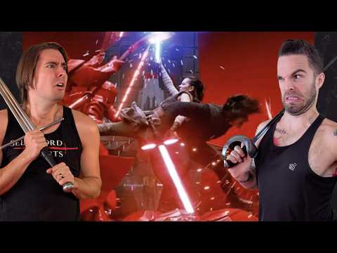 Modern vs Old-School Hollywood Sword Fights! Look at what we LOST!