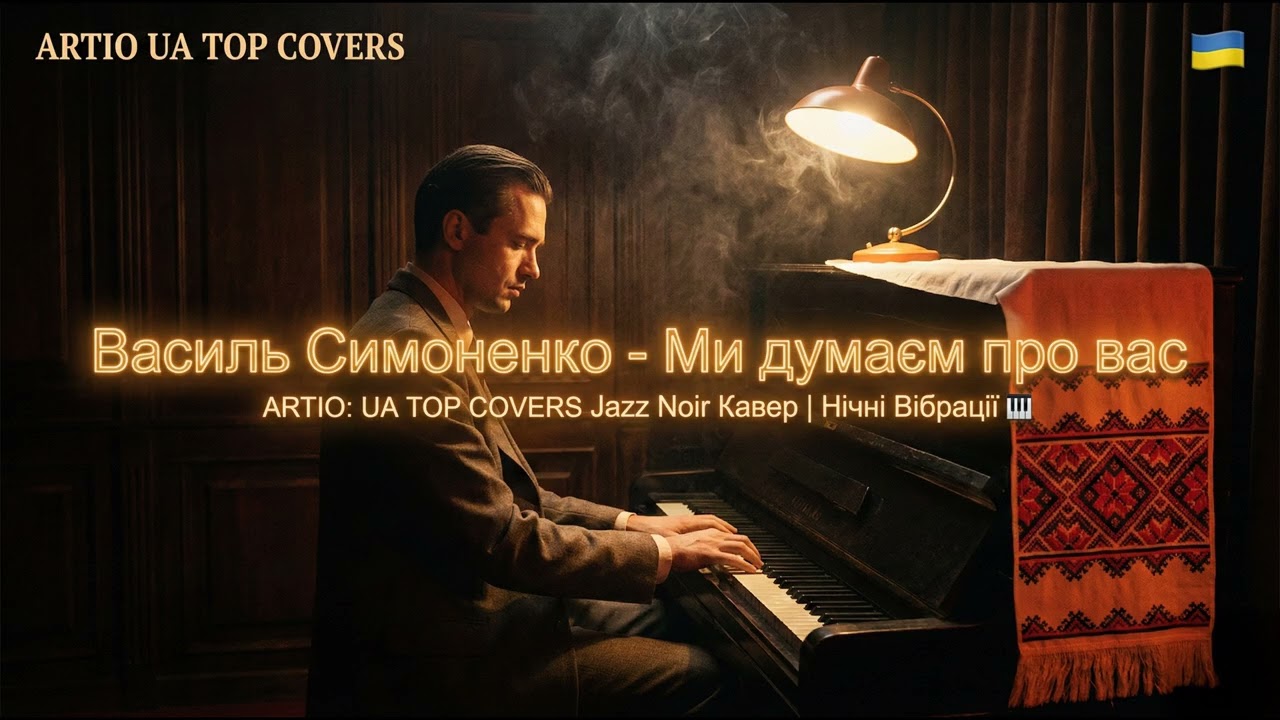 Василь Симоненко - Ми думаєм про вас (ARTIO: UA TOP COVERS Jazz Noir Кавер) | Нічні Вібрації 🎹