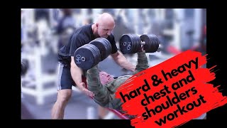 Hard & Heavy Chest & Shoulders Workout