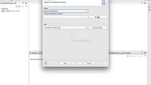 Eclipse - How to create runtime Application Server