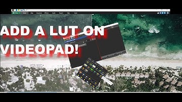 Adding A LUT on VideoPad