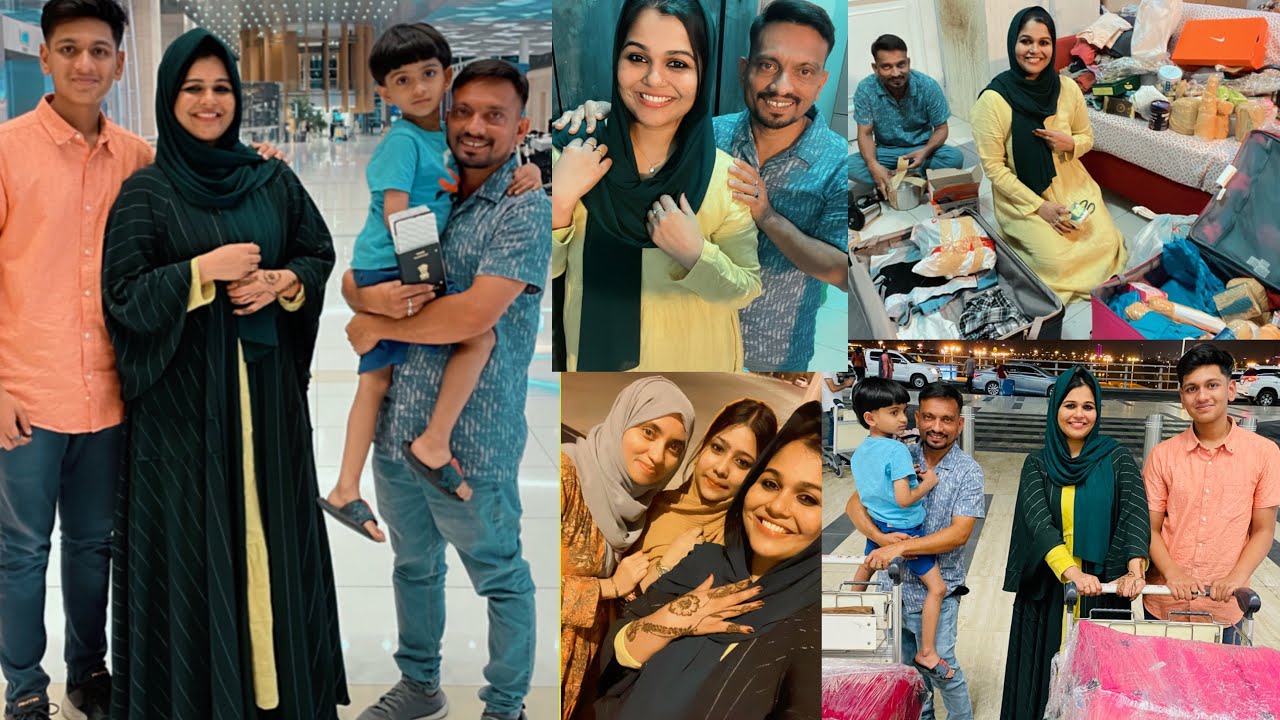 നാട്ടിലേക്കുള്ള പെട്ടി കെട്ടൽ അങ്ങനെ കഴിഞ്ഞു❤️