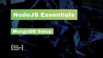NodeJS Essentials 34: MongoDB Setup