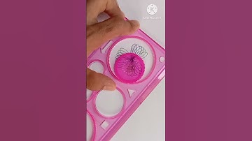 Satisfying Spirograph Drawing with Pen – Relaxing Art in Action! #shorts #handdrawing #relaxingart