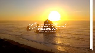 Golden Hour at Cannon Beach, Oregon