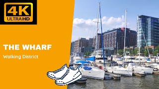 4k Walk Around The Wharf, Washington, DC