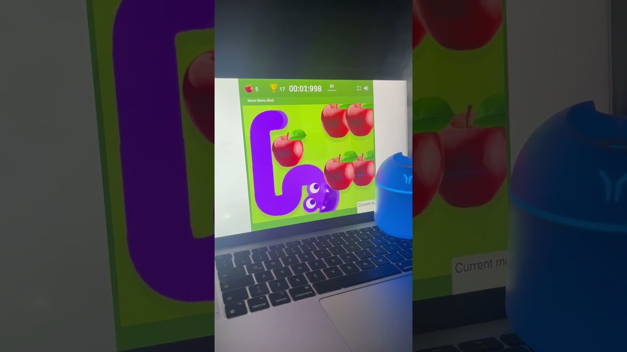 Realistic Apples GOOGLE SNAKE GAME 