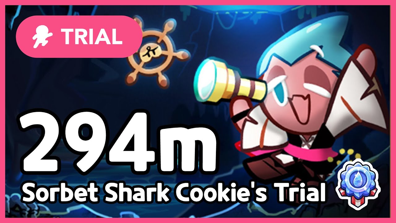 CookieRun Ovenbreak - Sorbet Shark Cookie's Trial 294m (Top 0.0% Rank 31)