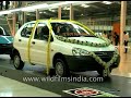 Tata indica car factory circa 1998  make in india car manufacturing archival footage