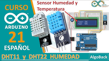 Como Usar el Sensor DHT11, DHT22 | SENSOR HUMEDAD | Video 21 | Curso Arduino desde 0 en Español