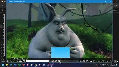 Installation tutorial for MPV Player and THUMBFAST (high-performance on-the-fly thumbnailer for mpv)