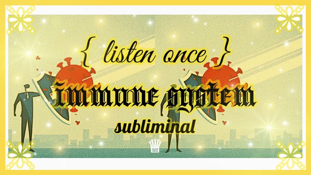 𝐈𝐌𝐌𝐔𝐍𝐈𝐓𝐘; boost immune system subliminal ✧ 𝙡𝙞𝙨𝙩𝙚𝙣 𝙤𝙣𝙘𝙚, 𝙧𝙖𝙞𝙣 𝙫𝙚𝙧. •̩̩͙  𝒬𝒮